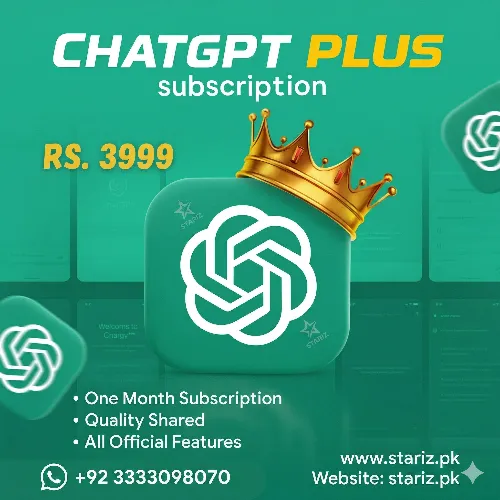 ChatGPT Plus 1 Month Subscription
